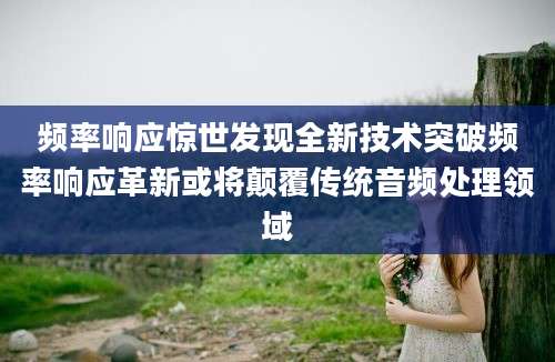频率响应惊世发现全新技术突破频率响应革新或将颠覆传统音频处理领域