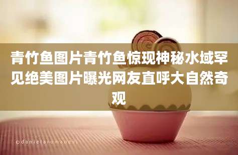 青竹鱼图片青竹鱼惊现神秘水域罕见绝美图片曝光网友直呼大自然奇观