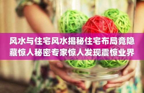 风水与住宅风水揭秘住宅布局竟隐藏惊人秘密专家惊人发现震惊业界