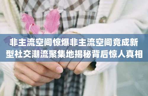 非主流空间惊爆非主流空间竟成新型社交潮流聚集地揭秘背后惊人真相