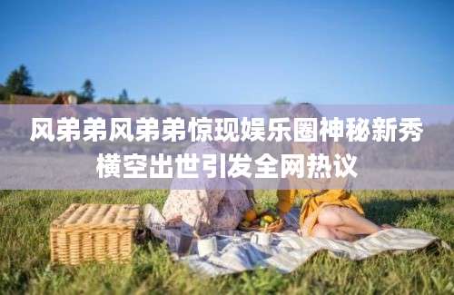 风弟弟风弟弟惊现娱乐圈神秘新秀横空出世引发全网热议